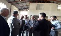 بازدید مدیرعامل شرکت شهرک های صنعتی گیلان از ناحیه صنعتی سکام رضوانشهر 