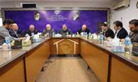 نشست راهبردی در شرکت شهرک های صنعتی گیلان با محوریت رفع موانع تولید