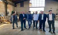 هم‌افزایی برای توسعه صنعتی؛ بازدید مسئولان از واحدهای تولیدی شهرک صنعتی شفت