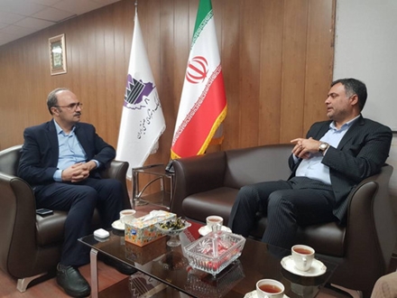 دیدار نماینده مردم صومعه‌سرا با مدیرعامل شرکت شهرک‌های صنعتی گیلان