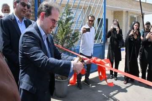 تصفیه‌خانه شهرک صنعتی کاشمر افتتاح شد