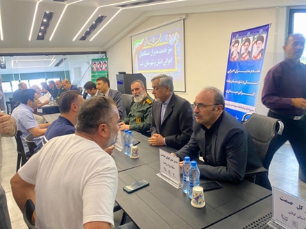 خدمت جهادی مدیران گیلان در شهرک صنعتی سفیدرود رشت / رفع موانع تولید در میدان